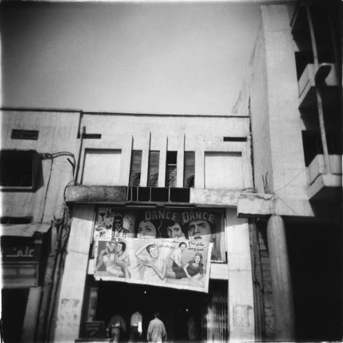 A movie theater reopens in Baghdad