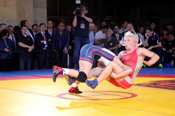 American Helen Maroulis and Russian Irina Kisel Rumble on the Rails