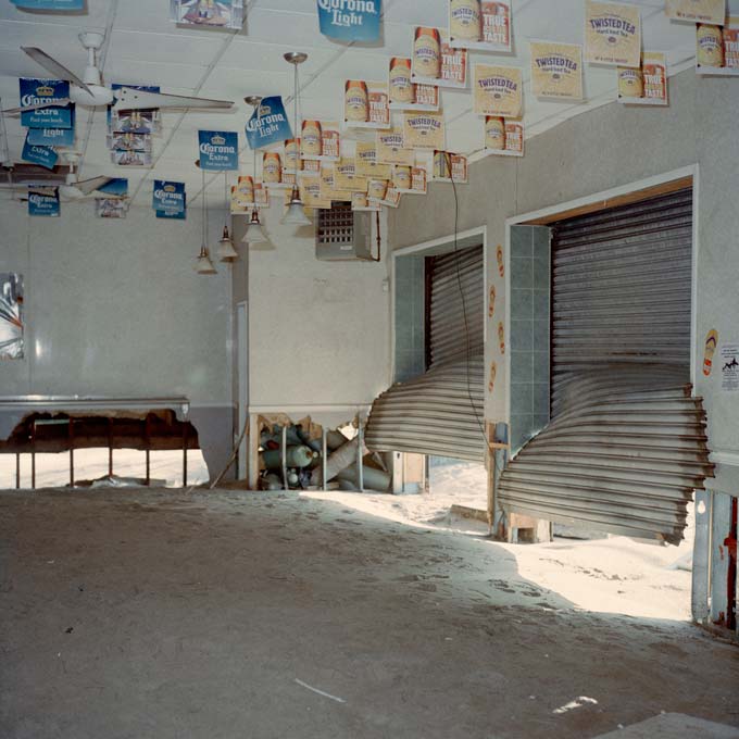 Interior of Sand Bar post Sandy