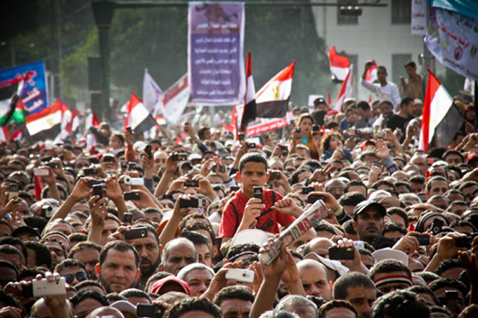 Tahrir Square demonstration