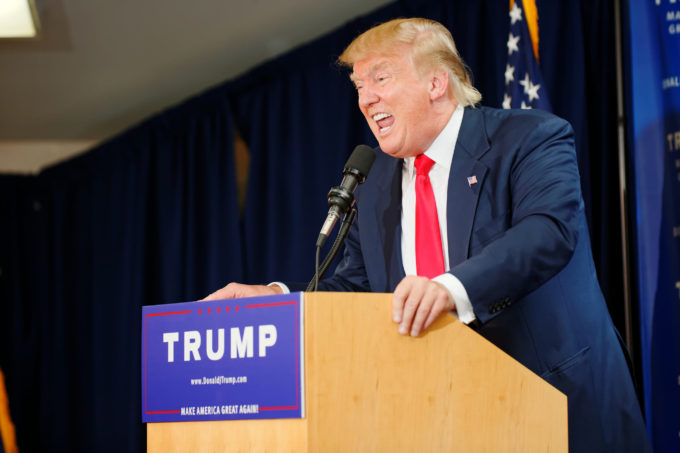 Donald Trump at Laconia Rally. Laconia, New Hampshire. July 16, 2015. Photo by Michael Vadon. 