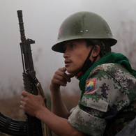 Kachin soldier